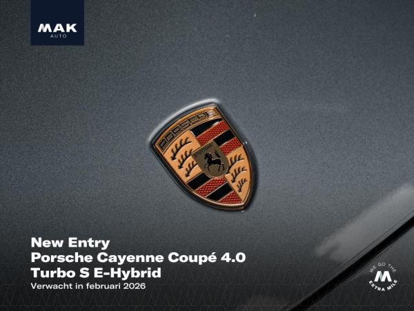 Porsche Cayenne Coupé 4.0 Turbo S E-Hybrid | Porsche occasion