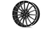 Brock B43 Black Polished 20 inch winterwielset voor BMW iX3