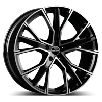 GMP Gunner Black Polished 18 inch winterwielset voor Audi A5