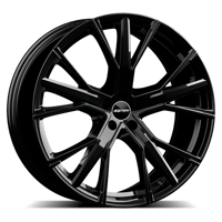 GMP Gunner Gloss Black 18 inch winterwielset voor Audi Q3 (E-Hybrid)