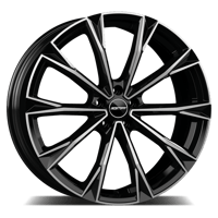 GMP Totale Black Polished 20 inch winterwielset voor Audi Q5 (E-Hybrid)